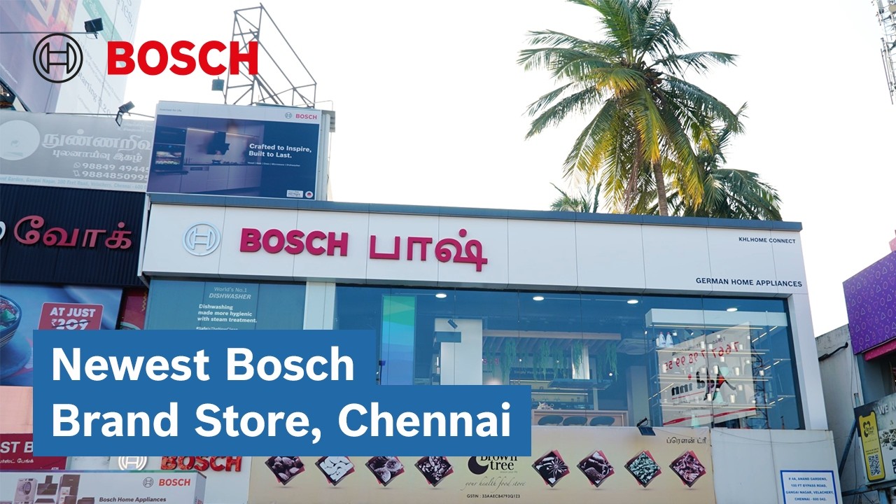 Bosch’s New Brand Store in Velachery, Chennai | Bosch Home India