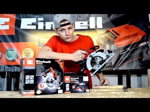 Akumuliatiorinis diskinis pjūklas Einhell TE-CS 18/150 Li Solo (4331220) video