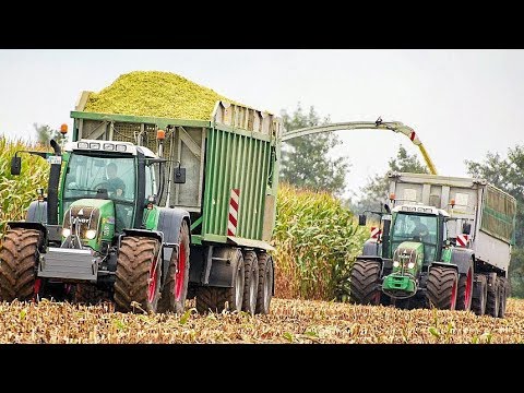 CLAAS JAGUAR 990 | Krone Big X 700 | Fendt Traktoren | Maishäckseln | AgrartechnikHD