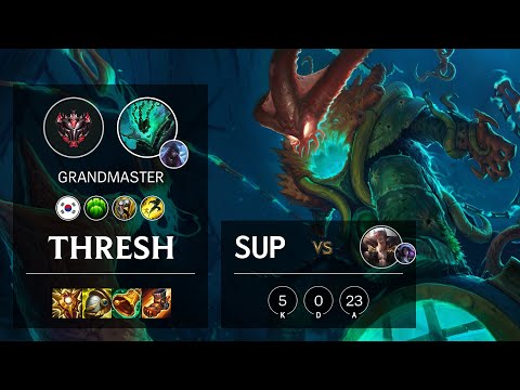 Thresh Support vs Sett - KR Grandmaster Patch 11.3