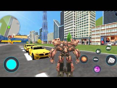 Optimus Prime Multiple Transformation Jet  Robot Car Games Unlocked part #15 - Android Gameplay