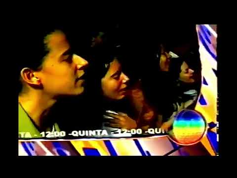 Chamada do Jornal da Tribuna 1º Edição 2002
