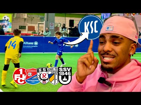 U10 TALENTE VON KARLSRUHE,WAIBLINGEN,ULM und Co beim Hallenmasters von PROSTARS 🚨😱