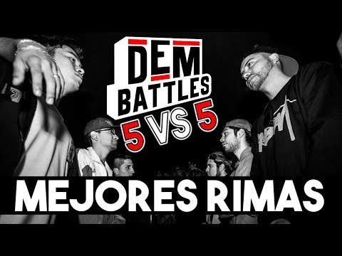 RIMAS que PARARON la DEM BATTLES !! (5vs5 ) #CivilWar 2018