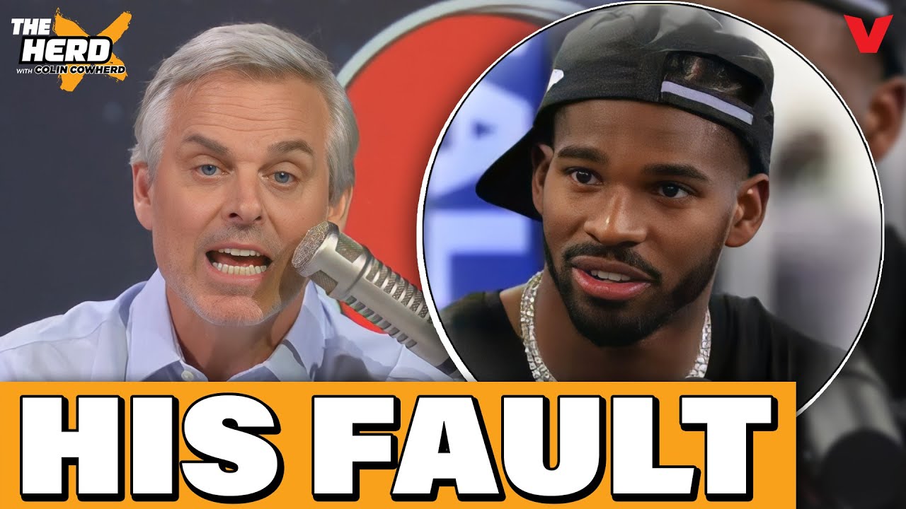 Why Colin Cowherd is NOT SURPRISED Shedeur Sanders FELL to Browns in NFL Draft | THE HERD