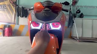 SH 2022 độ Cặp Bi Led B11 Siêu Nét tại T23Shop Cần Thơ