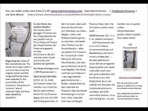 Luigi Boccherini, Quintetto 5 Minuetto Posaune Trombone