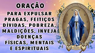 Oração a NOSSA SENHORA DAS GRAÇAS contra Magia, Pragas, Inimigos, Doenças, Inveja e bruxarias.