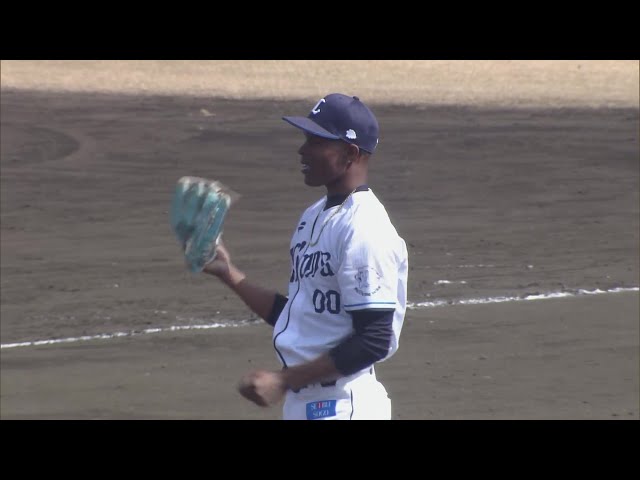 【春季キャンプ】調子は上々「ヤン」!? ライオンズ新外国人・ヤンが初LIVEBPで三振を奪う!! 2024年2月13日 埼玉西武ライオンズ