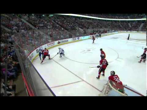 Grabovski 1-0 Goal - Maple Leafs vs. Senators - Feb/23/2013