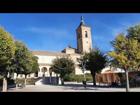 Un paseo por ajalvir. provincia de Madrid, España. Un pueblo pintoresco, tranquilo y lleno de vida.