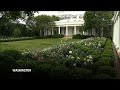 White House Rose Garden Set For First Lady Speech