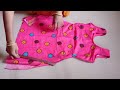 7 8 Years Girl Sleeveless Chudithar Top Cutting And Stitching In Tamil
