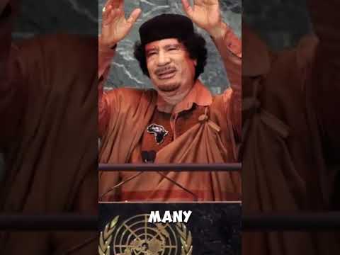 🛑 The Real Reasons Why Gaddafi Was Killed – Hidden Truths Exposed!