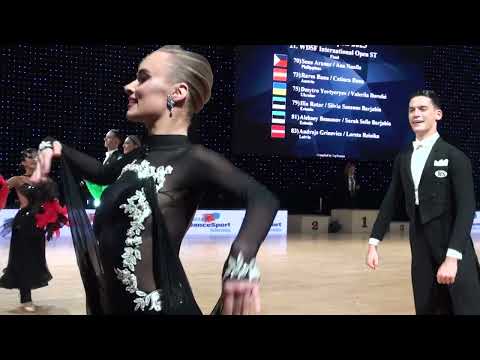 WDSF and LDSF ranking competition Kaunas Open 2023 . 11.11.WDSF International Open ST FINAL