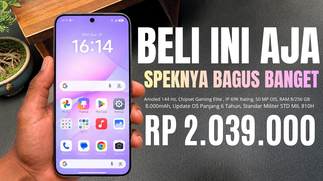 GAK NYANGKA‼️8000mAh, RAM 8/256GB - HP 2 JUTAAN TERLARIS DAN TERBAIK AKHIR TAHUN 2026