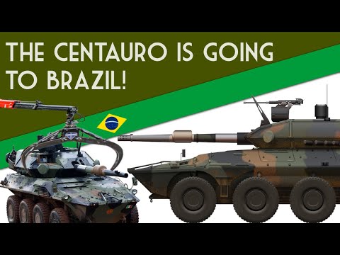 South America's Newest AFV | The Centauro 2 is going to Brazil!