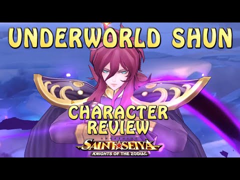 UNDERWORLD SHUN!! FULL CHARACTER REVIEW! DOUBLE TURN + HEAL!! Saint Seiya Awakening