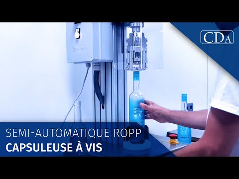Capsuleuse à vis semi-automatique ROPP