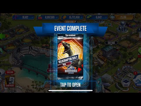 Jurassic world the game ep.1 velociraptor gen 2 pack