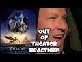 Avatar The Way Of Water Out Of Theater Reaction 3D IMAX Zoe Saldana Sigourney Weaver