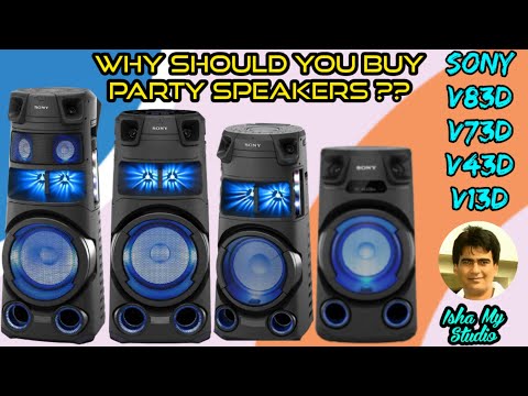 Sony Music System Comparison: Sony MHC- V43D vs Sony MHC-V13D