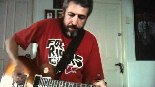 Video thumbnail for Gibson Les Paul Studio Baritone blues demo. by Mojo Webb