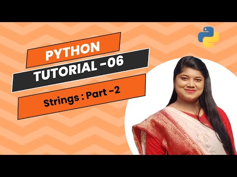 String Data Type Part 02 Python Spoken Tutorial Python For Beginners In Bangla Python Tutorial