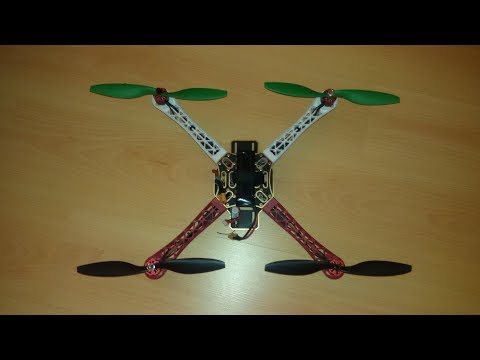 Primer vuelo en exteriores de mi dron F450 con controladora SP Racing F3 en modo Angle