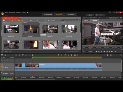 Projektablage in Pinnacle Studio 19