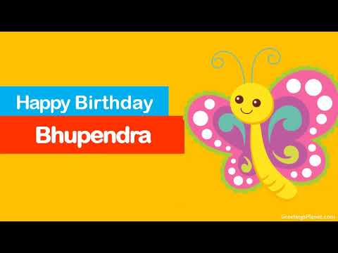 Happy Birthday to Bhupendra