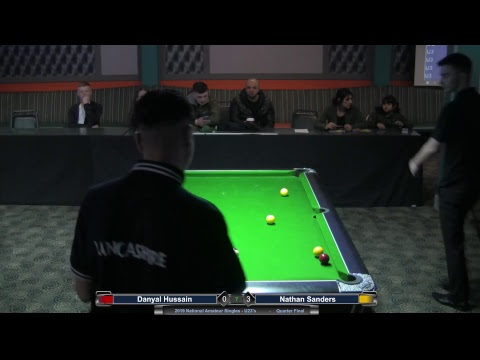 2019 U23's National Singles - Danyal Hussain v Nathan Sanders
