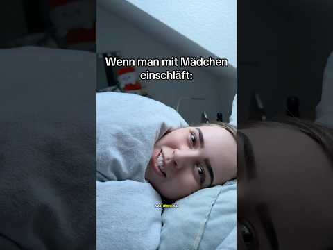 Wenn man MIT MÄDCHEN EINSCHLÄFT😂😭 #shortvideo #comedy #reagieren #funny #couple #freund #lustig