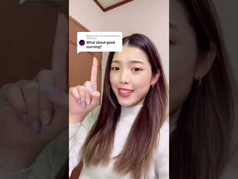 “Good morning” in Japanese 🇯🇵#shorts