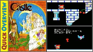 [12 ~ MSX] Top Puzzles, Fairies, Cherry & Ending | The Castle ザ・キャッスル ᴴᴰ