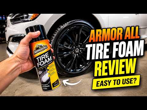 ArmorAll Tire Foam Review | The Best Tire Cleaner for Cars, Trucks, & Motorcycles!