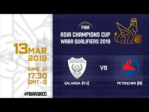 Qalandia (PLE) v Petrochimi (IRI) - Full Game - FIBA Asia Champions Cup 2019 WABA Qualifiers