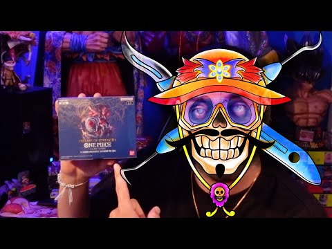 One Piece Pillars of Strength Booster Box Opening - OP03 English