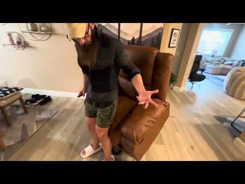 GarveeHome Power Lift Recliner Chair - Heat and Massage, Faux PU Electric Lift Recliner for Elderly