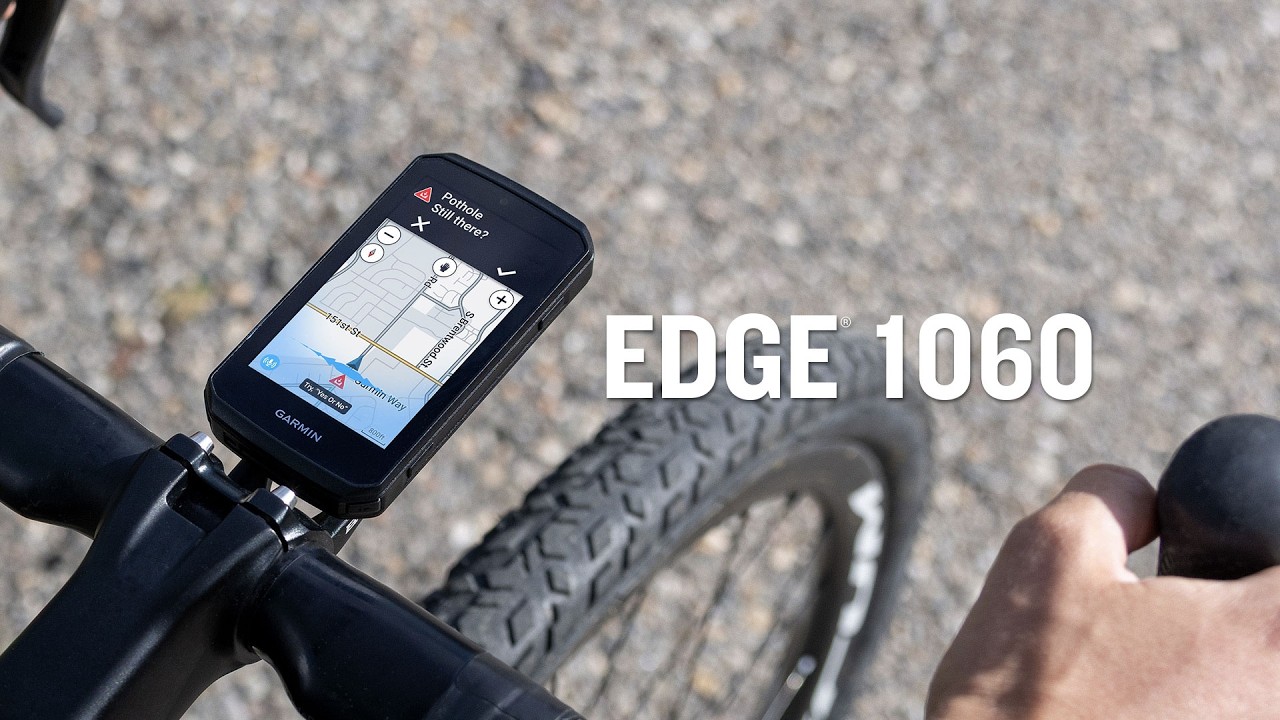 Miniaturka filmu wideo z prezentacją komputera rowerowego Garmin Edge 1060