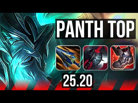 PANTHEON vs IRELIA (TOP) | 700+ games | EUW Master | 25.20