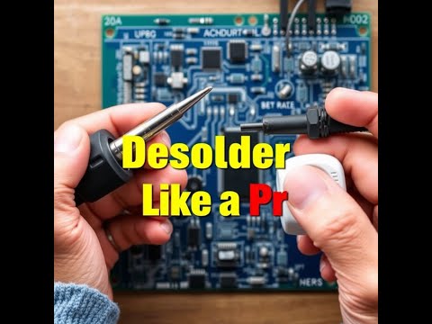 Desoldering Made Easy: Pro Tricks to Remove Components in Seconds!