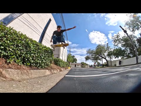 Skateboarding in the Florida HEAT - Panama City Street Skating with Levi, Zen, Twan & Matt 🛹🛹🛹🛹