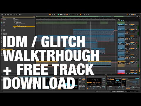 Making a complete IDM Glitch track, sounding a bit Autechre? Maybe, just a tiny bit?. tiny tiny bit?