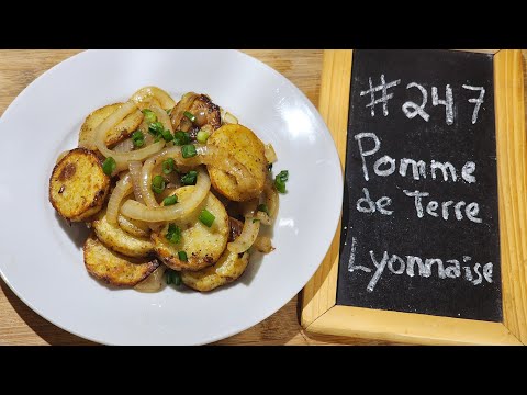 Pomme de terre Lyonnaise, au air fryer