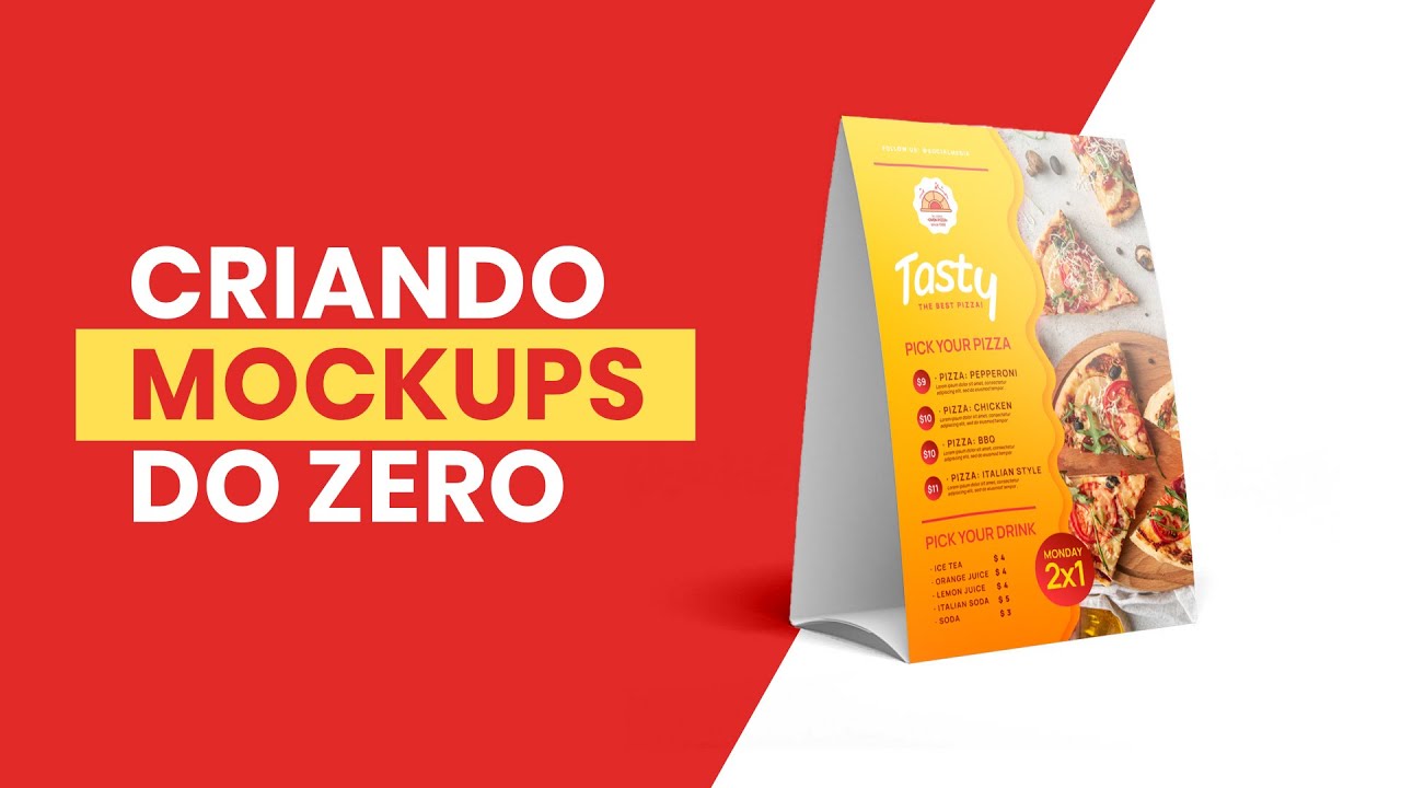 Como fazer mockups do zero no Photoshop