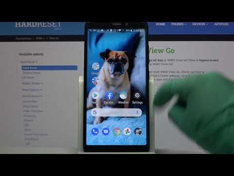 Turn Off Screen Rotation Option - WIKO View Go and Auto-Rotation