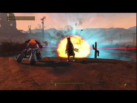 Fallout 4: Military Robots vs Nuka World Robots Round 4 [Robot wars]