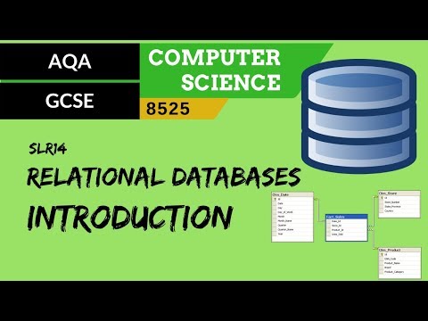 86. AQA GCSE (8525) SLR14 - 3.7 Relational databases introduction