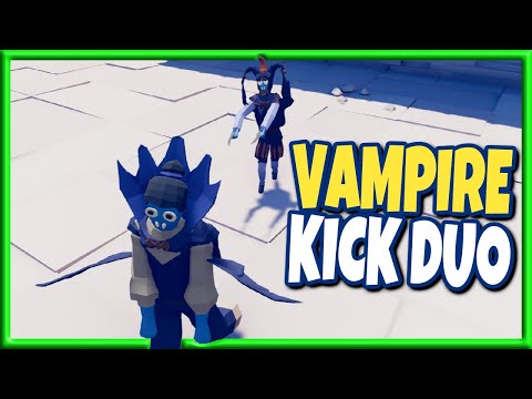 Vampire Kick Duo! Vampire Taekwondo & Jester vs Every Faction - TABS Gameplay Unit Creator Update